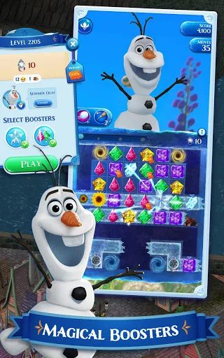 Disney Frozen Free Fall Games screen 3